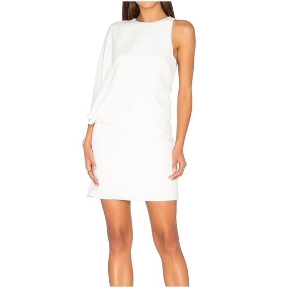 Halston Heritage Dresses & Skirts - Halston Heritage Silk Blend One Shoulder Dress Size 2